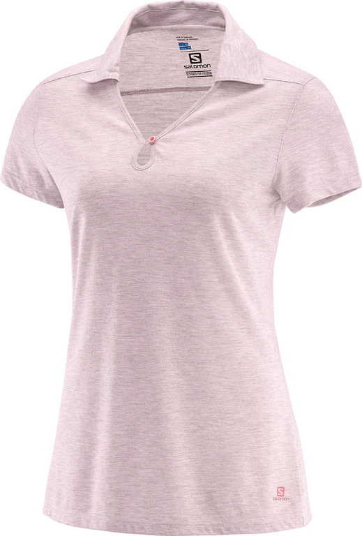 SALOMON Ellipse W grey shirt polo