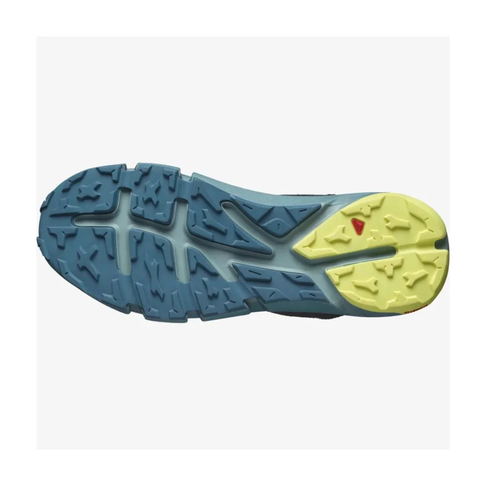 SALOMON Predict Hike Mid GTX dark blue/blue/yellow shoes - Image 4