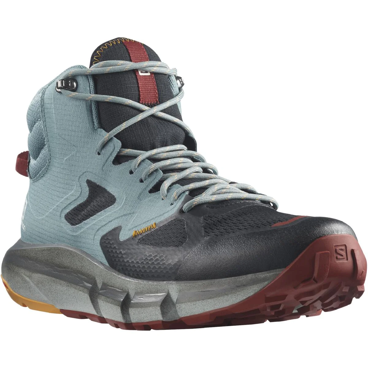 SALOMON Predict Hike Mid GTX blue/black/orange shoes