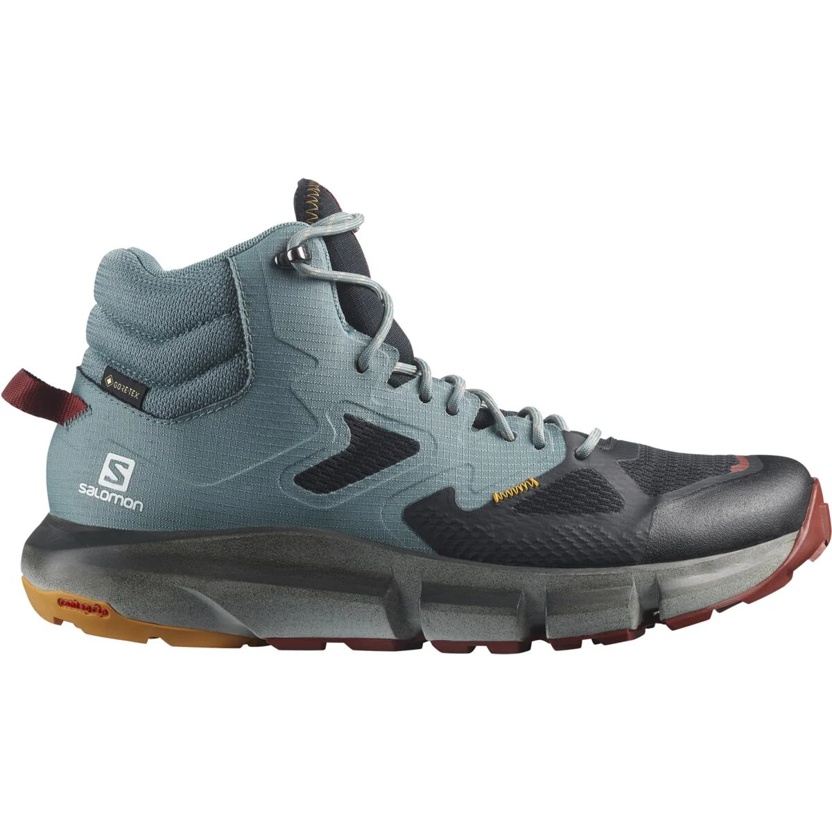 SALOMON Predict Hike Mid GTX blue/black/orange shoes - Image 2