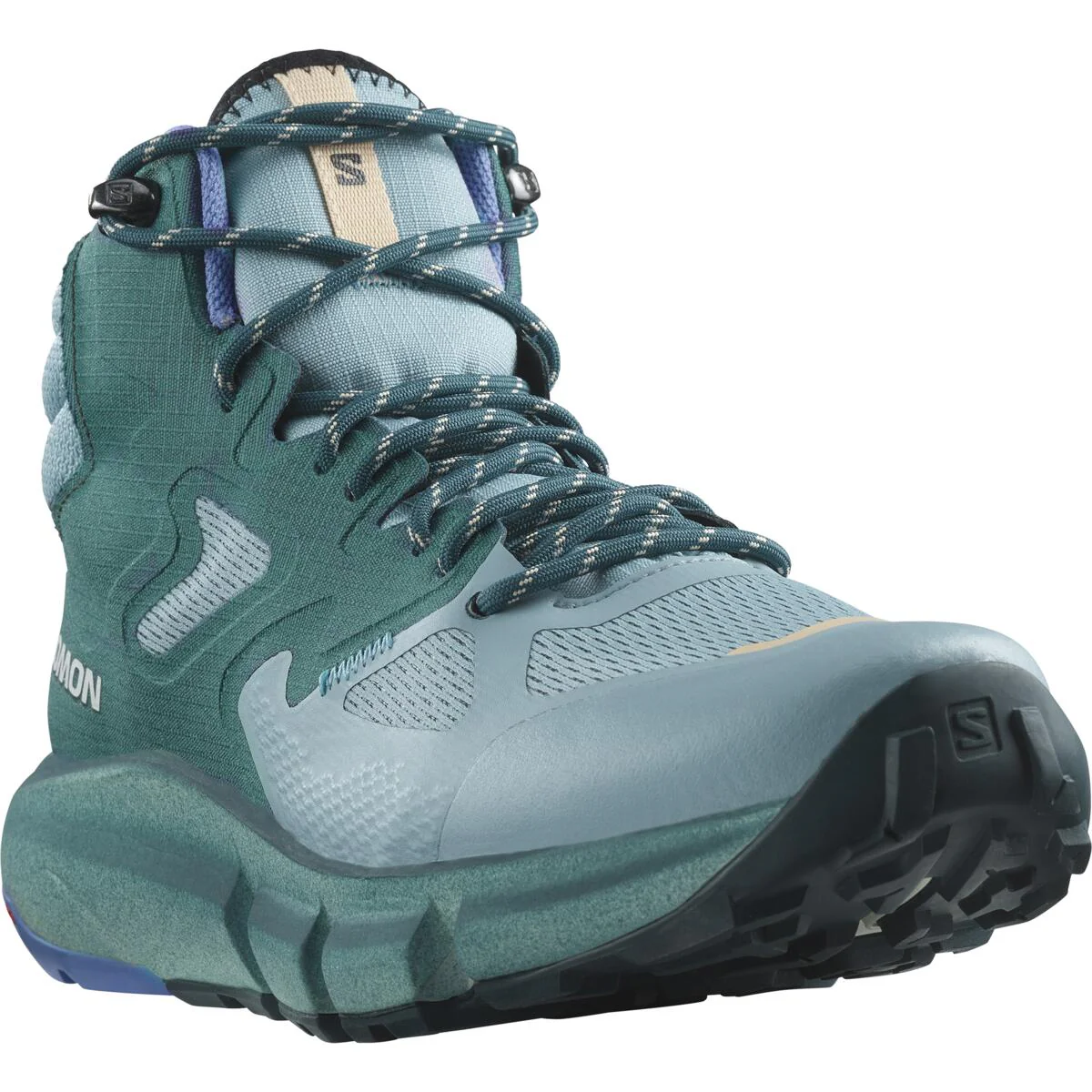 SALOMON Predict Hike Mid GTX W green/blue shoes