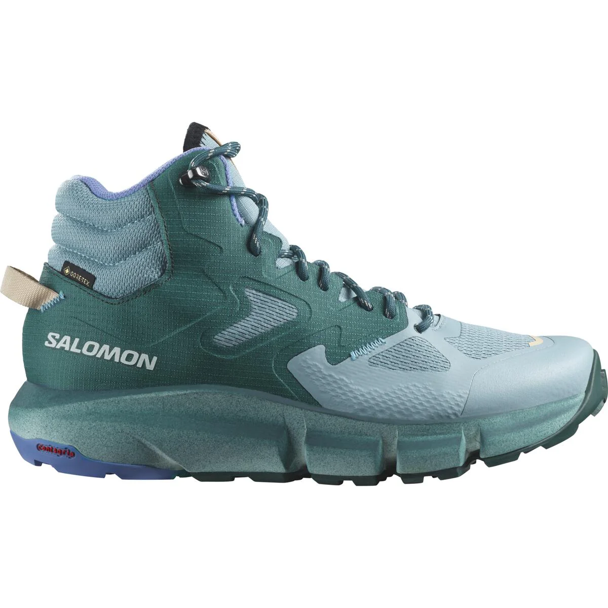 SALOMON Predict Hike Mid GTX W green/blue shoes - Image 2