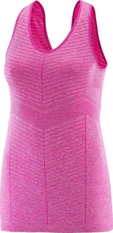 SALOMON Elevate Seamless Tank W pink sleeveless shirt