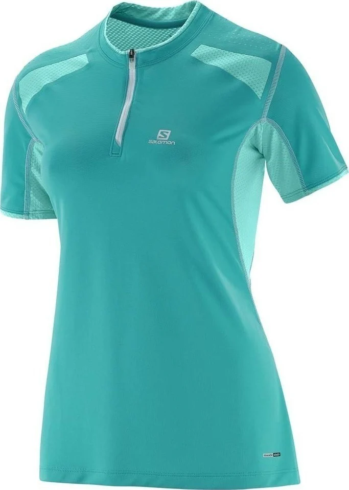SALOMON SS Fast Wing HZ Tee W blue shirt