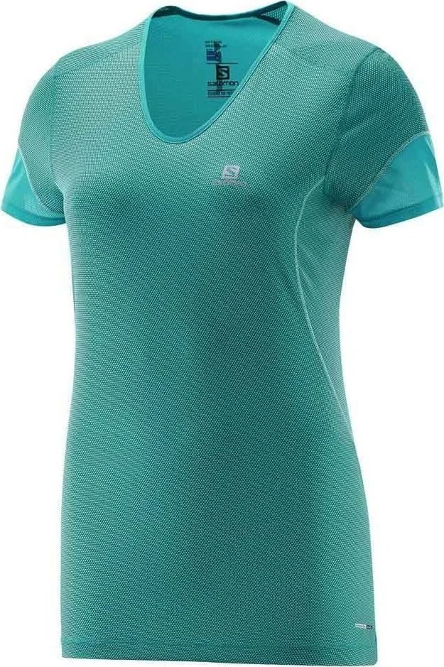 SALOMON SS Trail Runner Tee W blue shirt