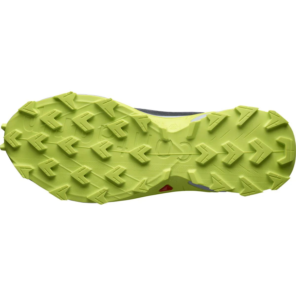 SALOMON Alphacross 4 GTX ebony/pearl blue/acid lime shoes - Image 4