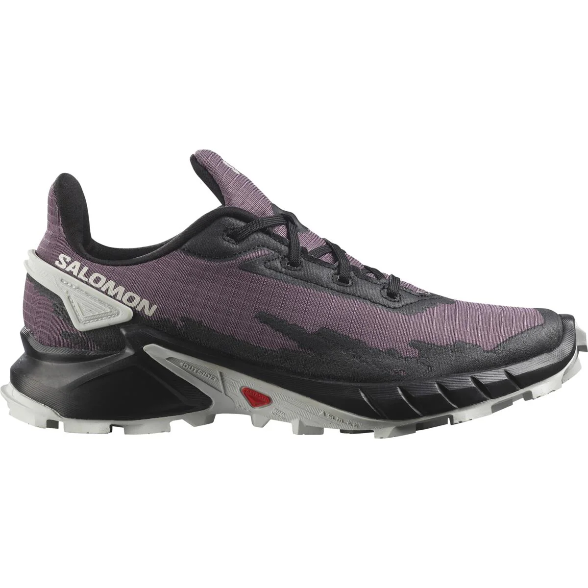 SALOMON Alphacross 4 W moonscape/black/lunar rock shoes - Image 2