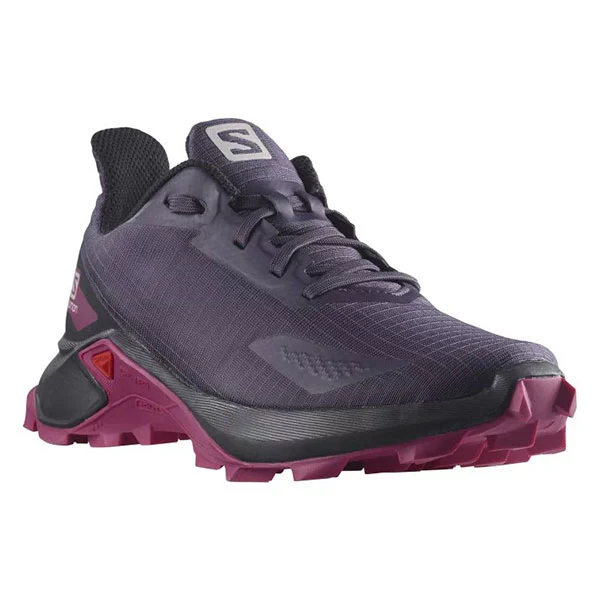 SALOMON Alphacross Blast J violet/black/pink shoes