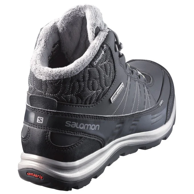 SALOMON Kaina CS WP 2 W black/grey shoes - Image 4