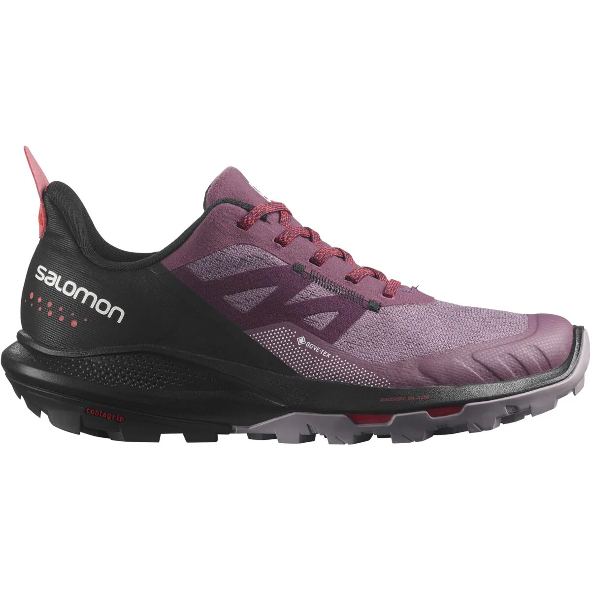 SALOMON Outpulse GTX W violet/black/red shoes - Image 2