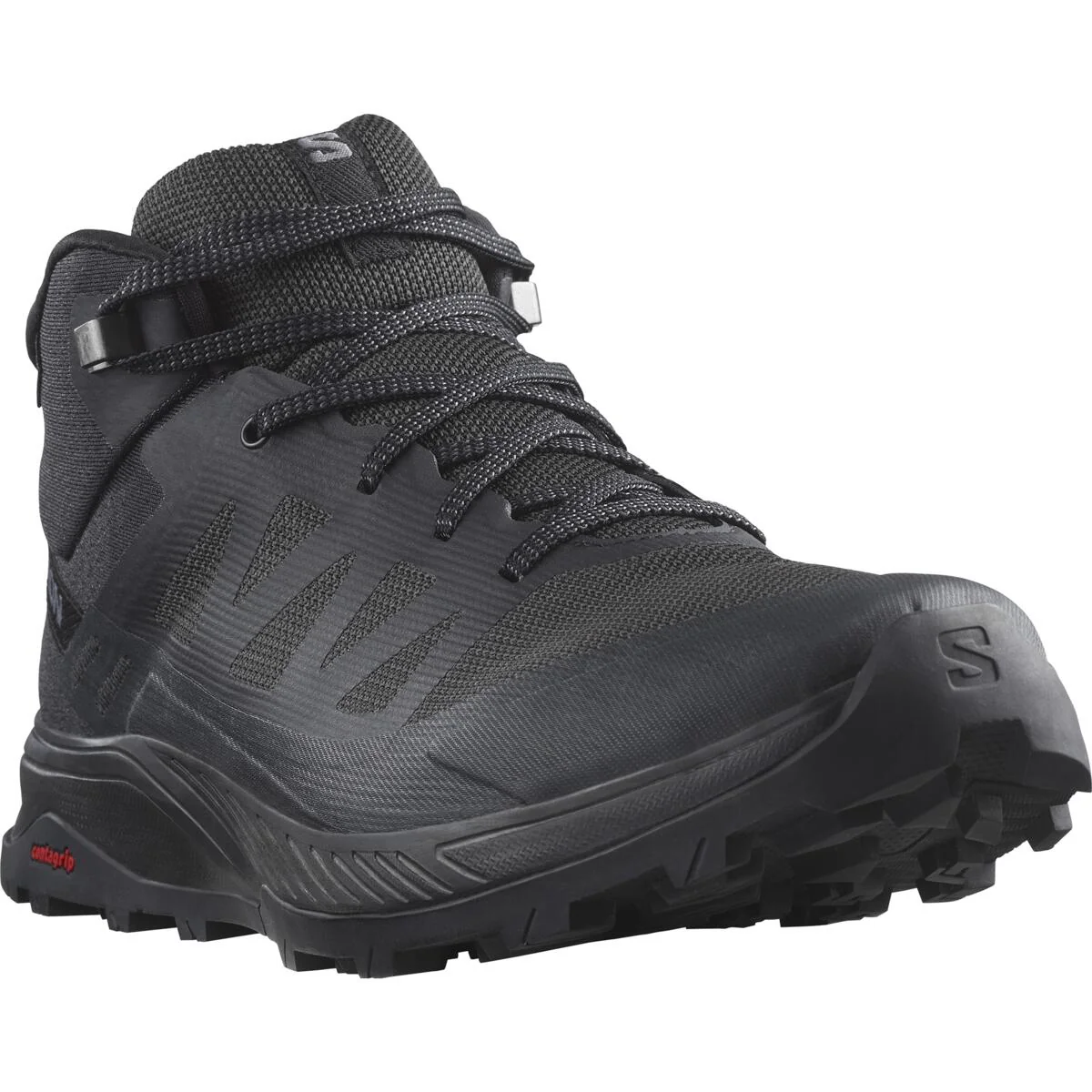 SALOMON Outrise Mid GTX black/black/phantom shoes