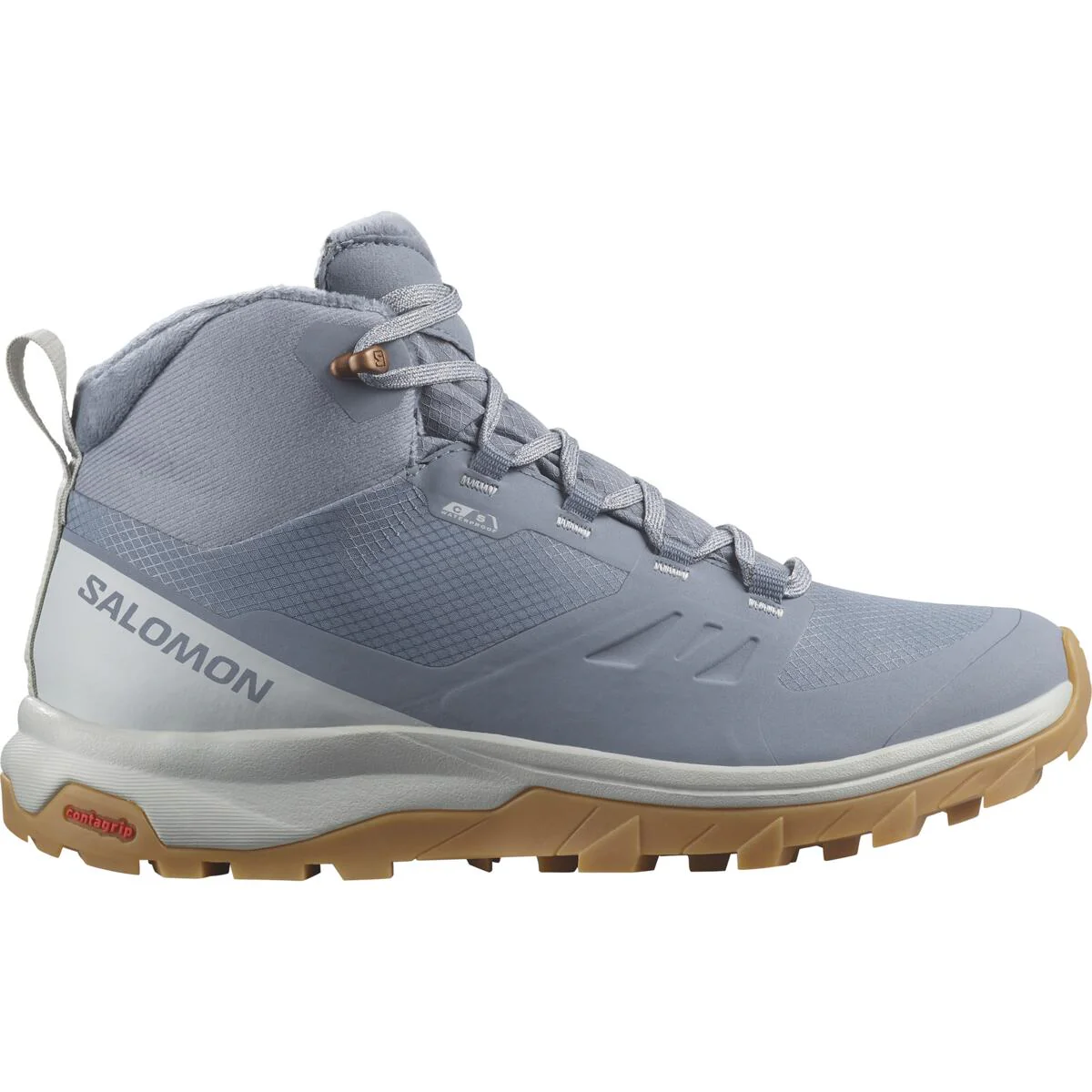 SALOMON Outsnap CS WP W light blue/white shoes - Image 2