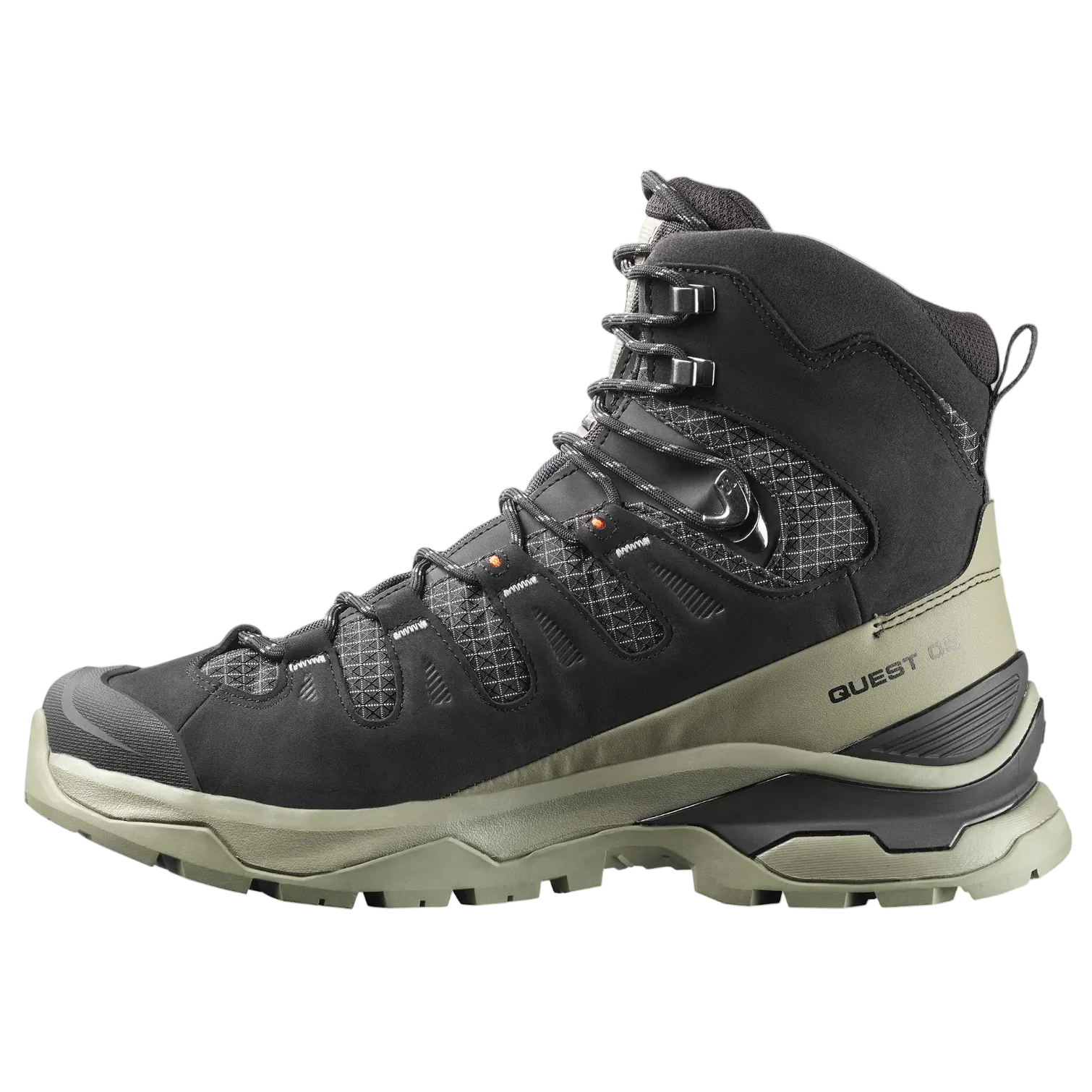 SALOMON Quest 5 GTX black/deep litchen green/black shoes - Image 5