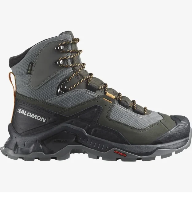 SALOMON Quest Element GTX pewter/beluga/buckskin shoes - Image 2