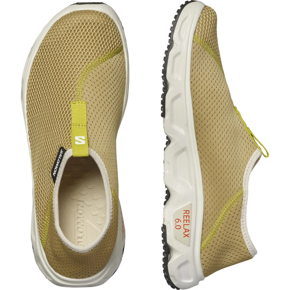 SALOMON Reelax Slide 6.0 light brown/white shoes - Image 3