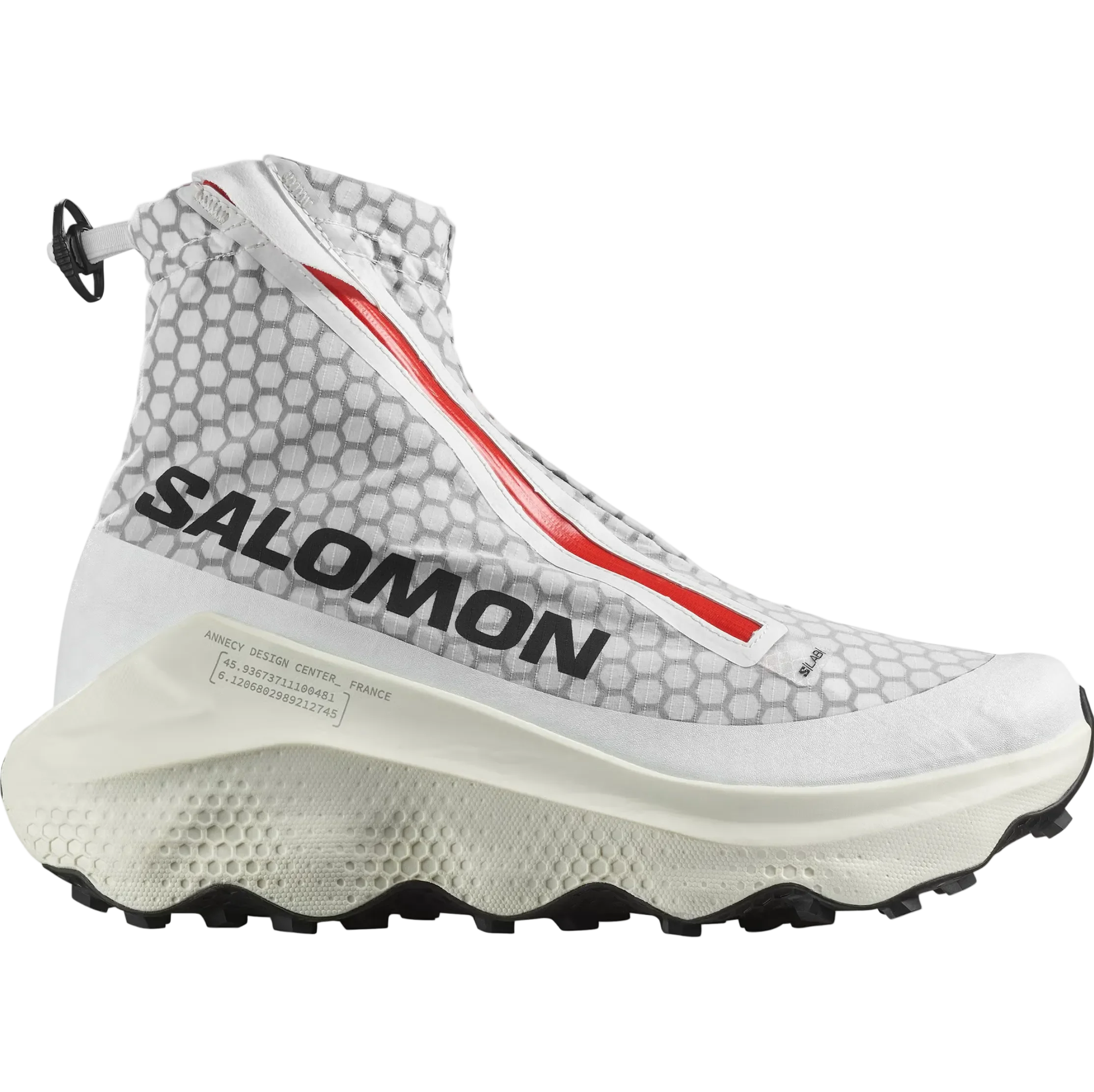 SALOMON S/Lab Ultra Dust white/fiery red/vanilla ice shoes - Image 3