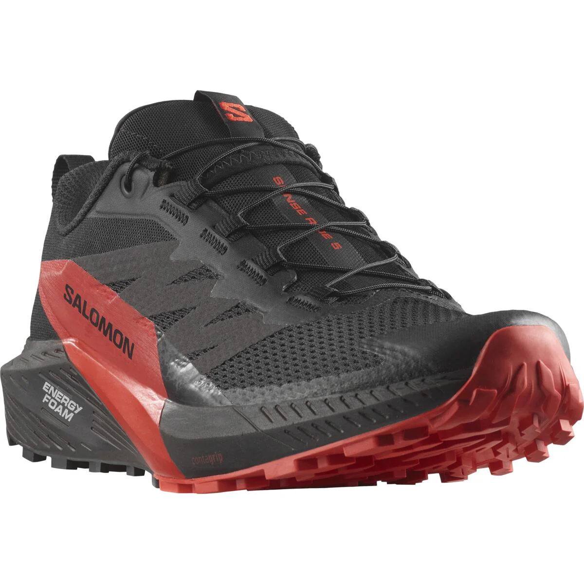 SALOMON Sense Ride 5 black/red shoes