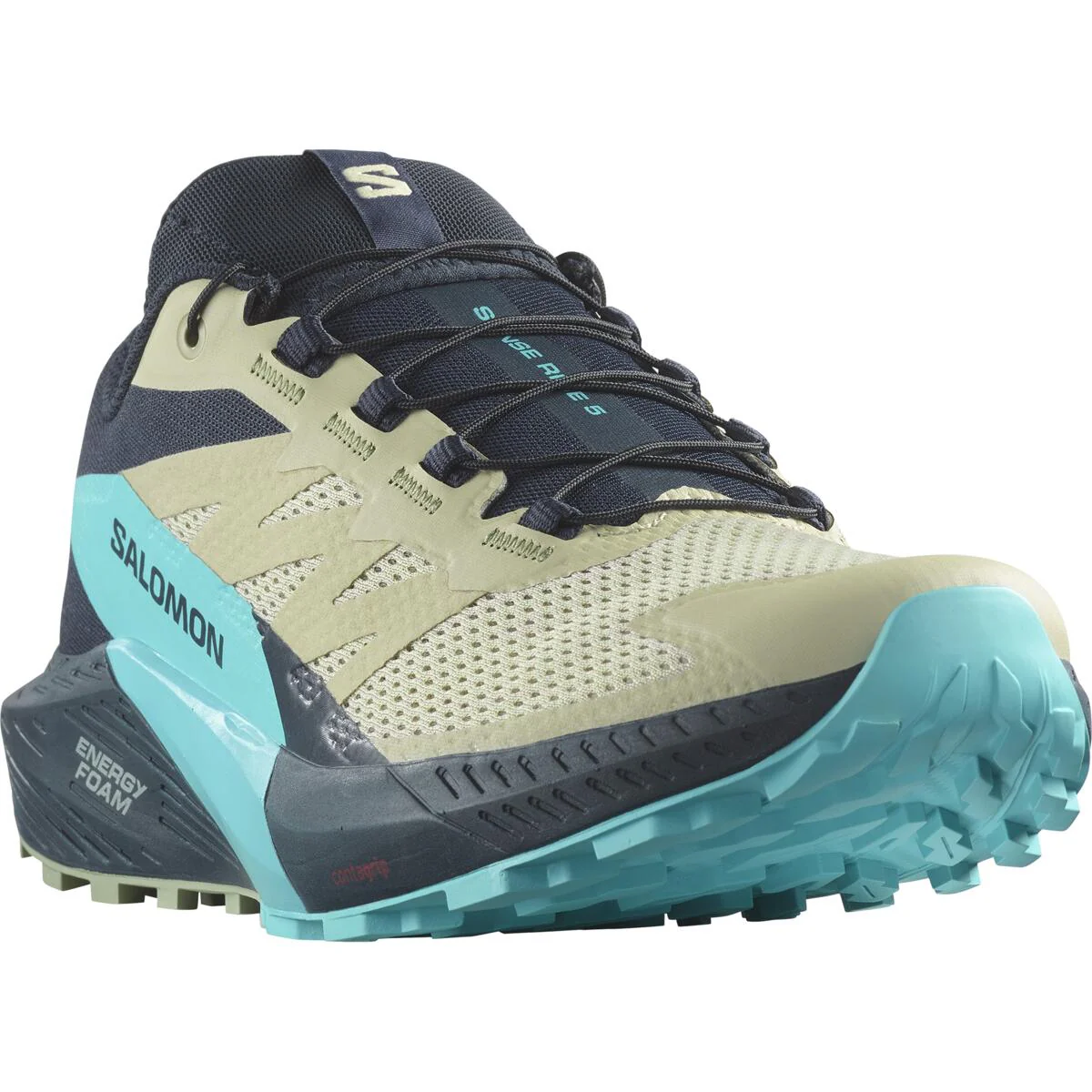 SALOMON Sense Ride 5 grey/blue/black shoes