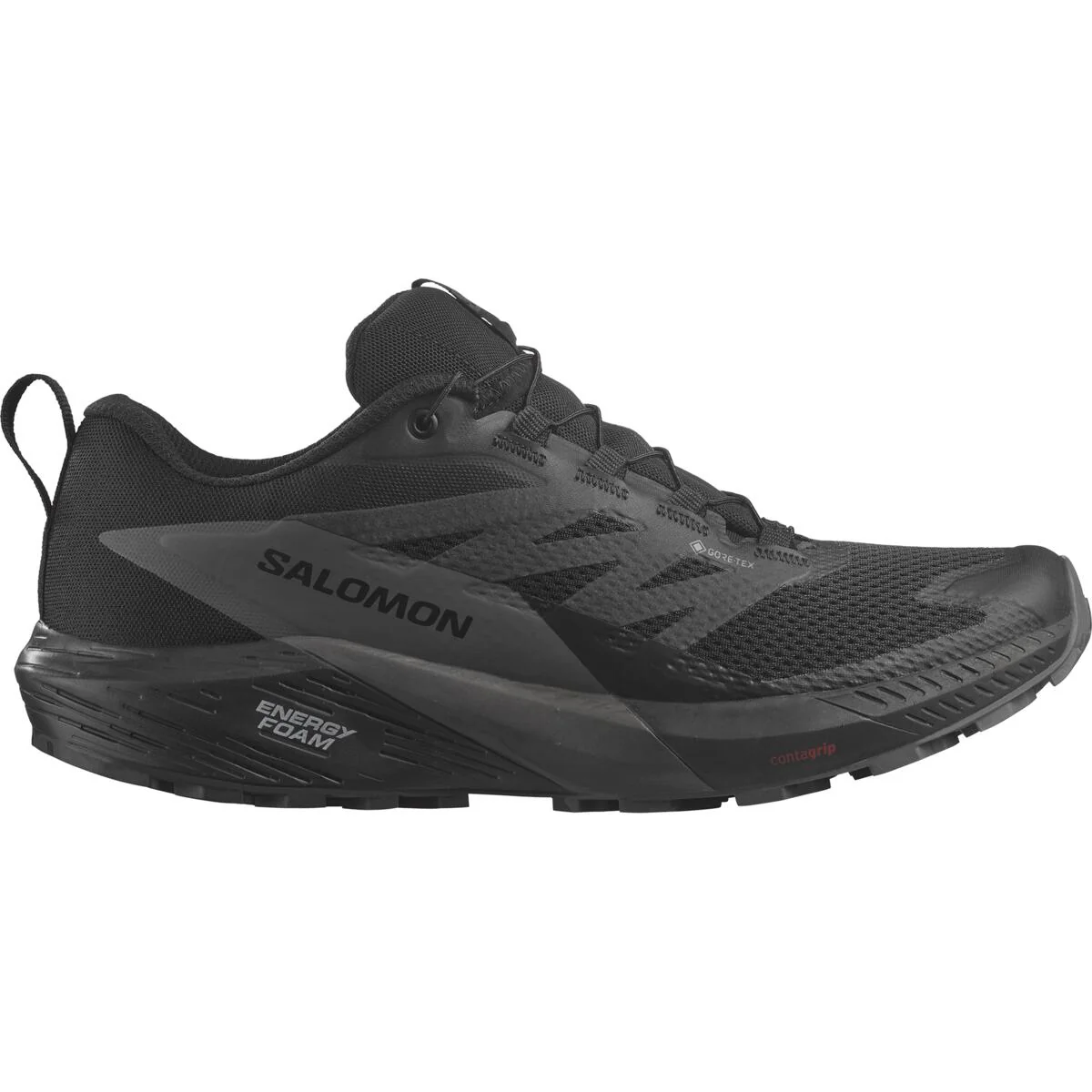 SALOMON Sense Ride 5 GTX black/dark grey shoes - Image 2