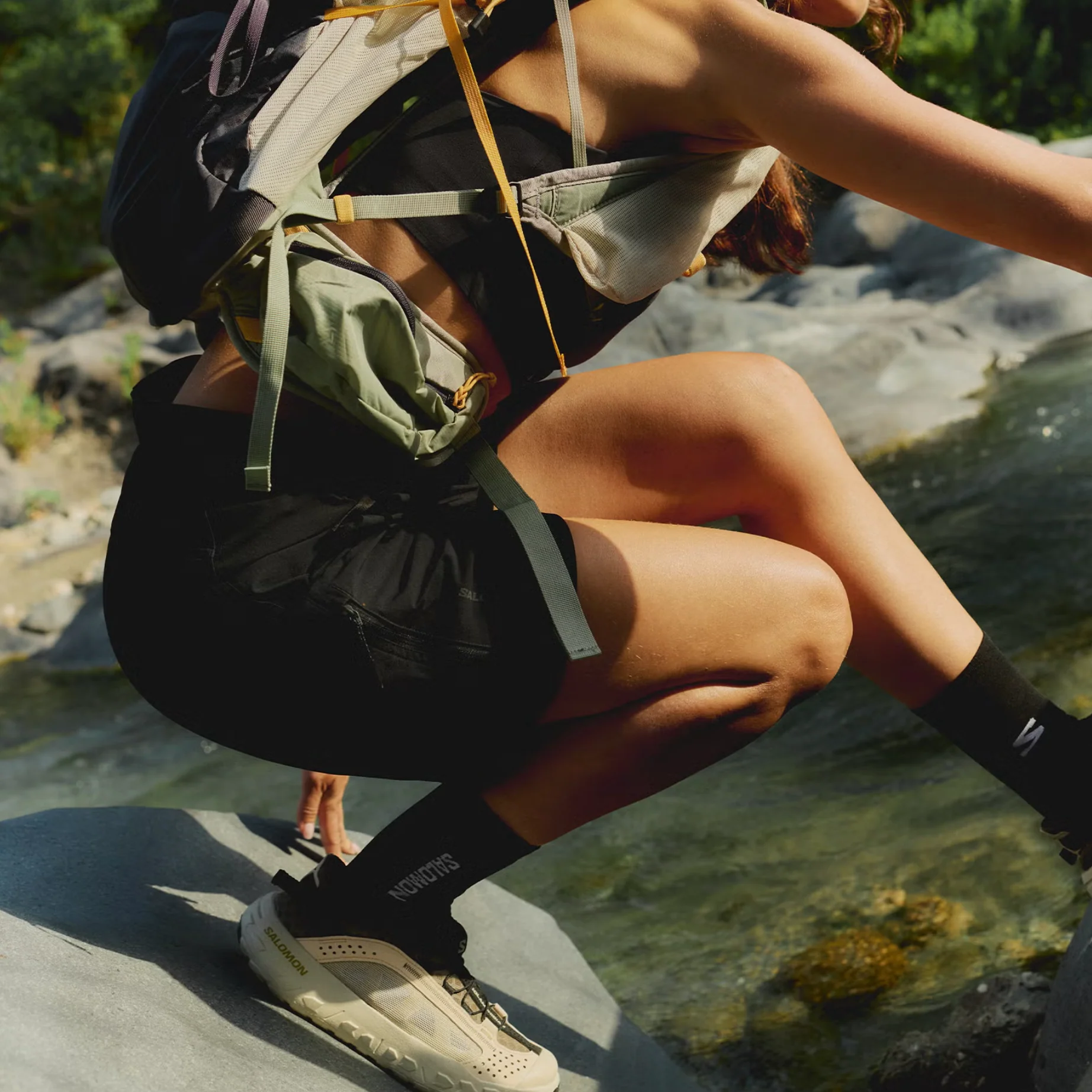 SALOMON Solamphibian W walnut/tapioca/willow shoes - Image 9