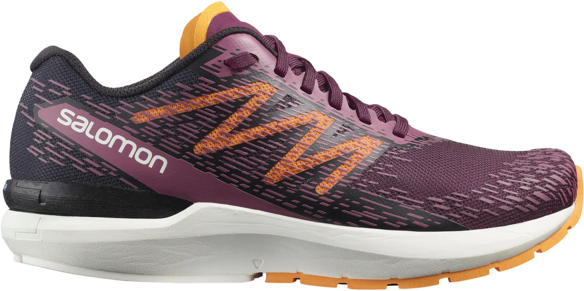SALOMON Sonic 5 Balance W violet/black/orange shoes - Image 2