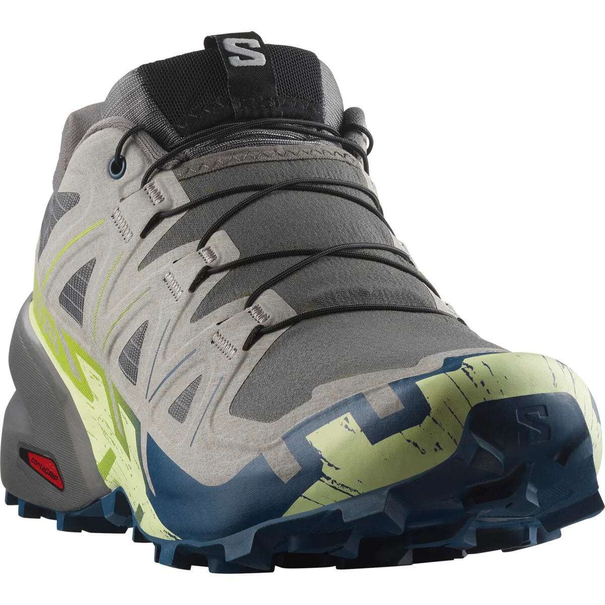 SALOMON Speedcross 6 grey/blue/green shoes