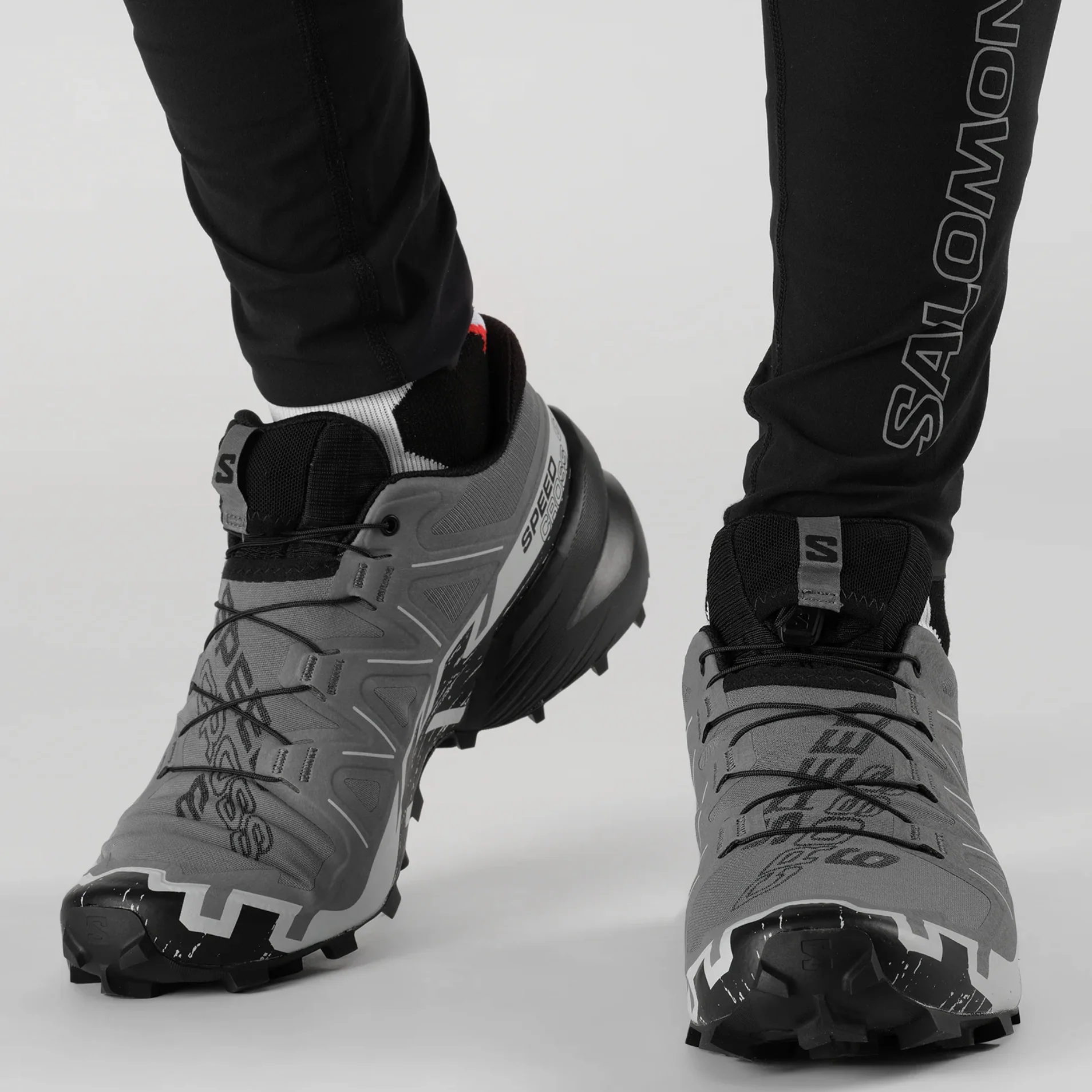 SALOMON Speedcross 6 quiet shide/black/pearl blue shoes - Image 5