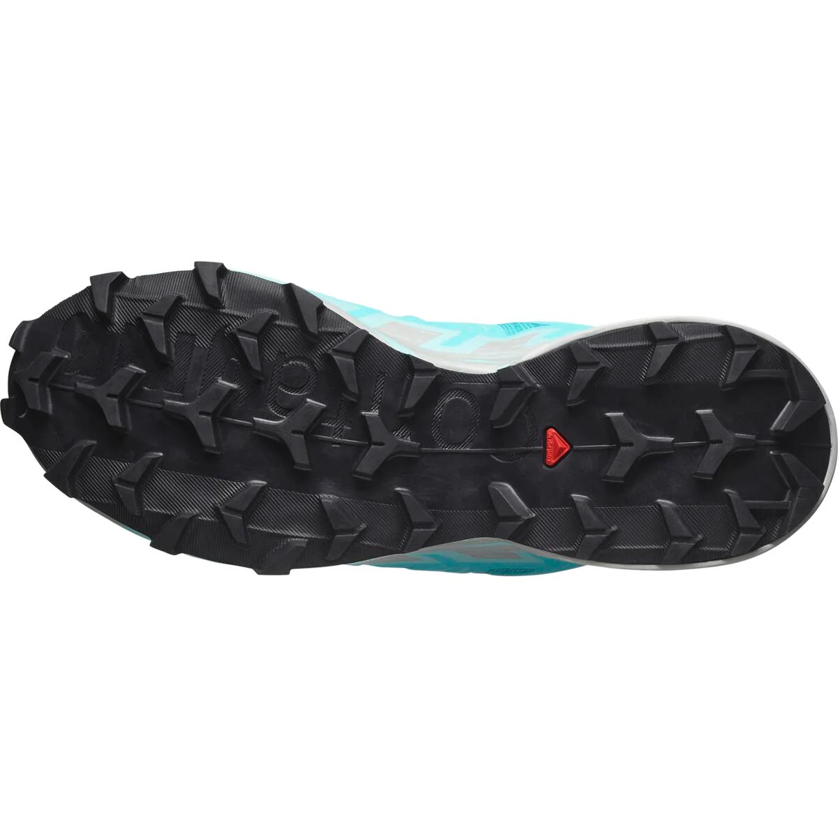 SALOMON Speedcross 6 W light blue/white shoes - Image 4
