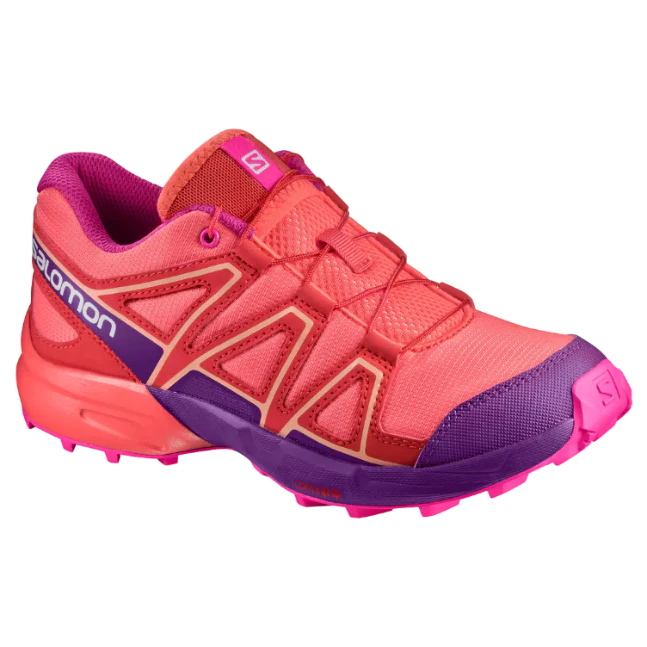 SALOMON Speedcross J orange/purple shoes