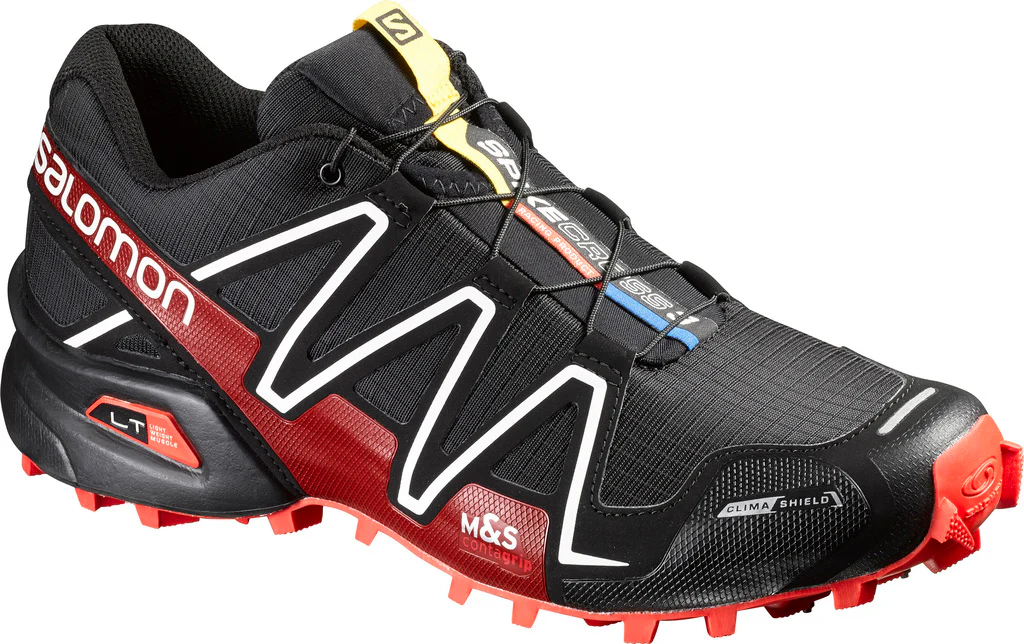 SALOMON Spikecross 3 CS black/red shoes