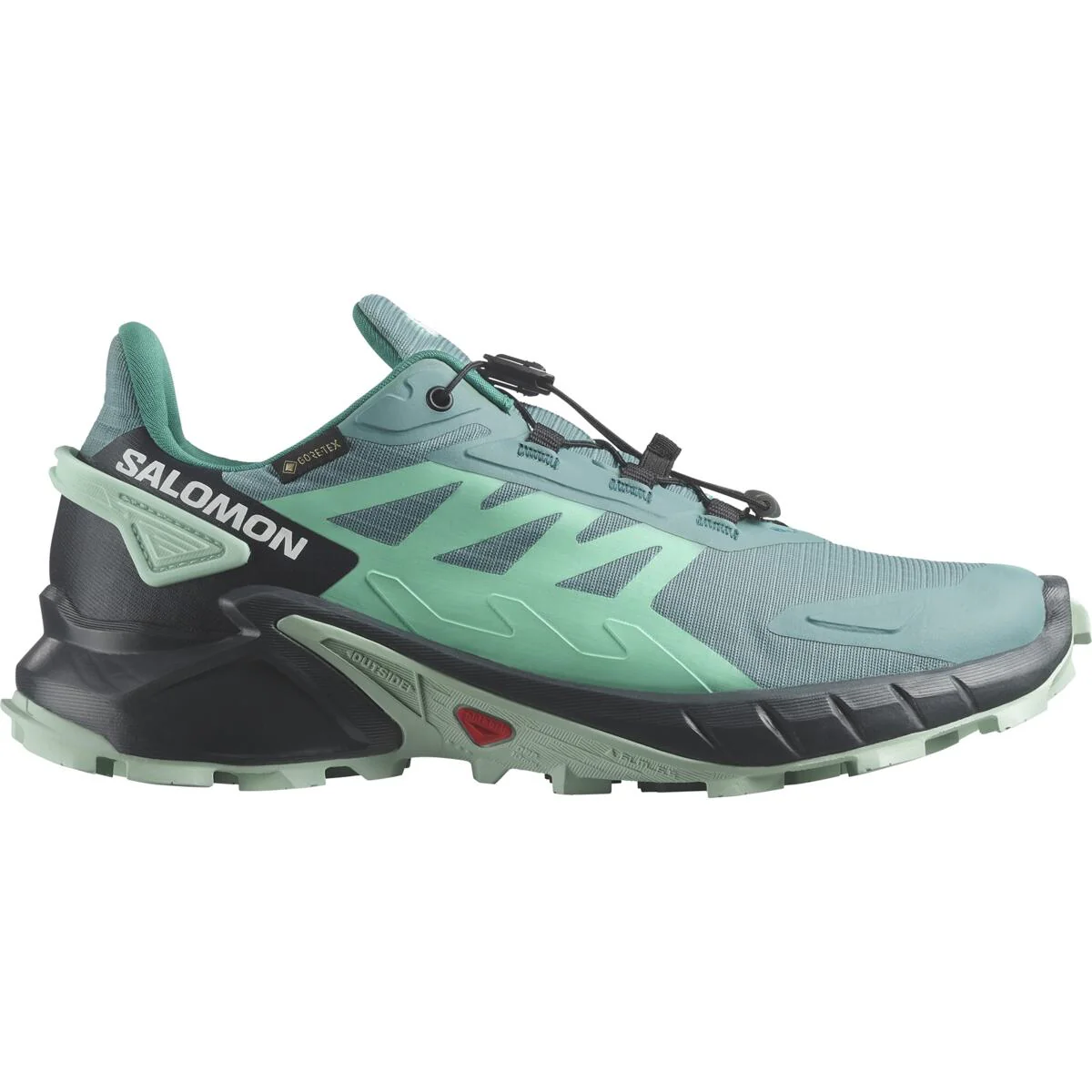 SALOMON Supercross 4 GTX W light blue/black shoes - Image 2