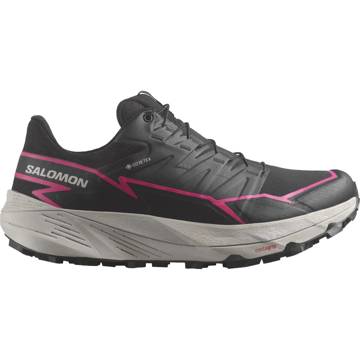 SALOMON Thundercross GTX W black/grey/pink shoes - Image 2
