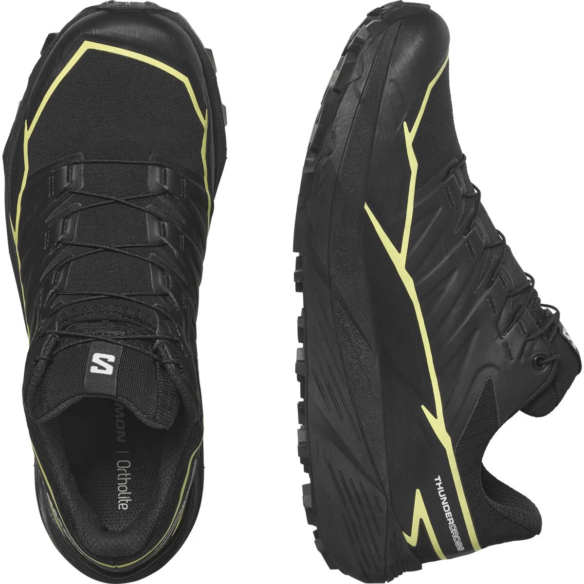 SALOMON Thundercross GTX W black/yellow shoes - Image 3
