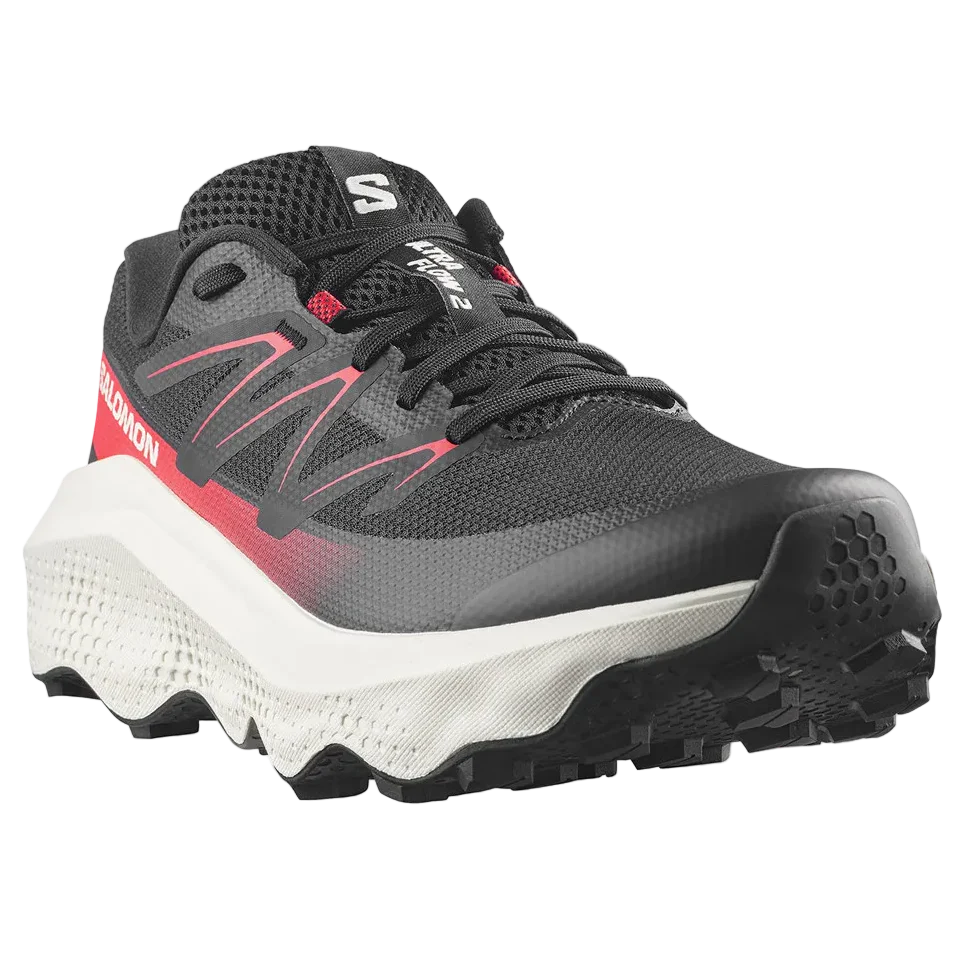SALOMON Ultra Flow 2 black/vanilla ice/fiery red shoes