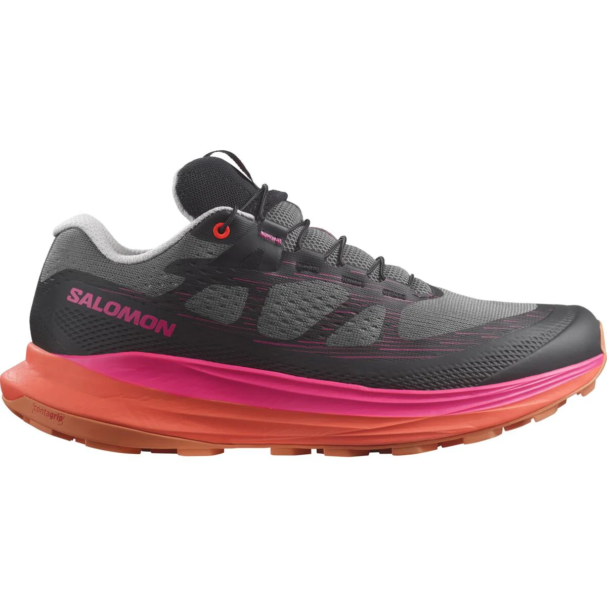 SALOMON Ultra Glide 2 W black/pink/orange shoes - Image 2