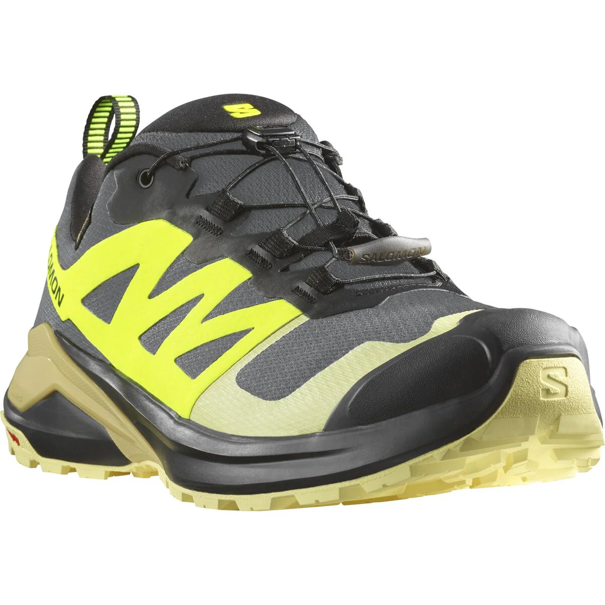SALOMON X Adventure GTX grey/yellow/black shoes