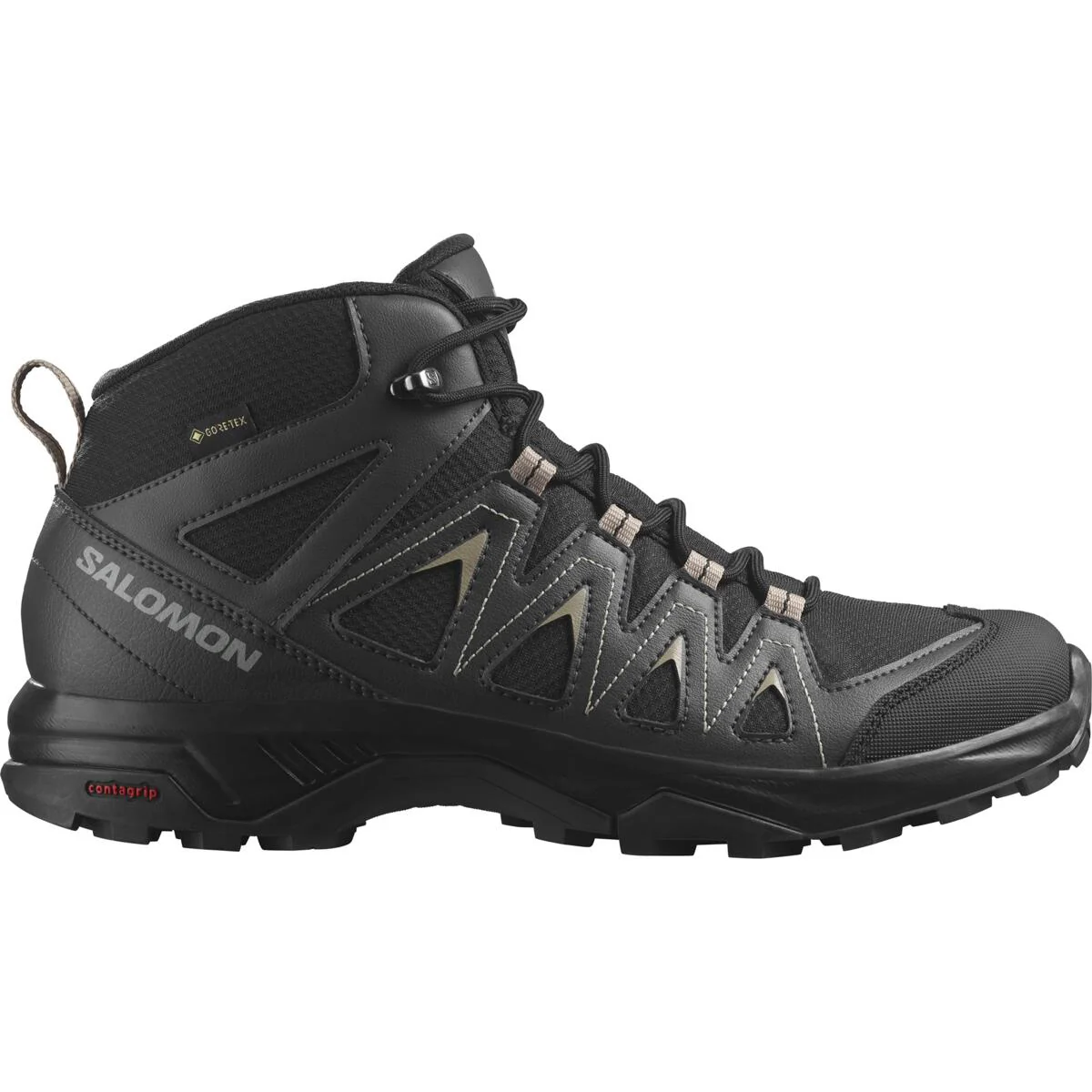SALOMON X Braze Mid GTX black/grey shoes - Image 2