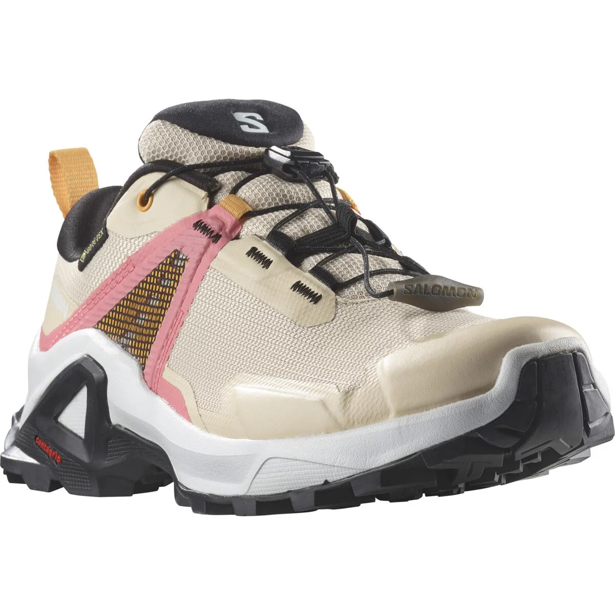 SALOMON X Raise GTX J peach/pink/white shoes