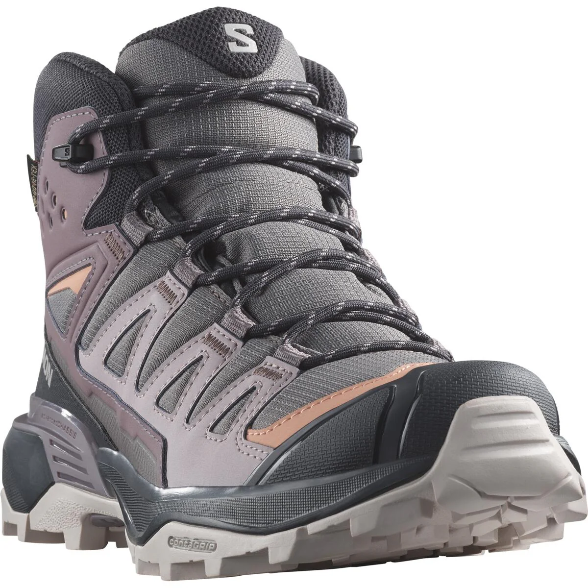 SALOMON X Ultra 360 Mid GTX W violet/peach/black shoes