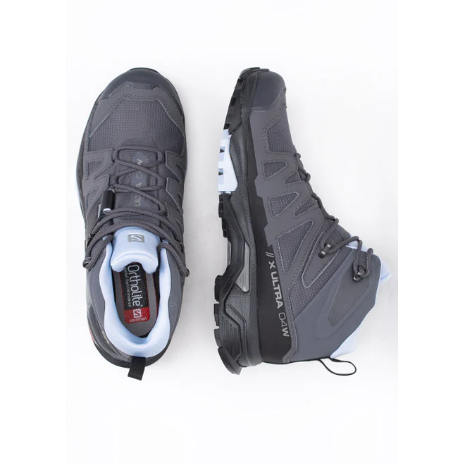 SALOMON X Ultra 4 Mid GTX W magnet/black/zen blue shoes - Image 3