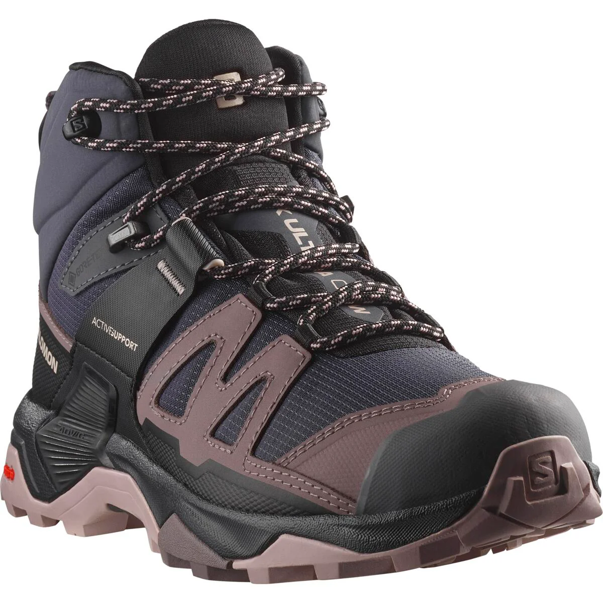 SALOMON X Ultra 4 Mid GTX W violet/black shoes