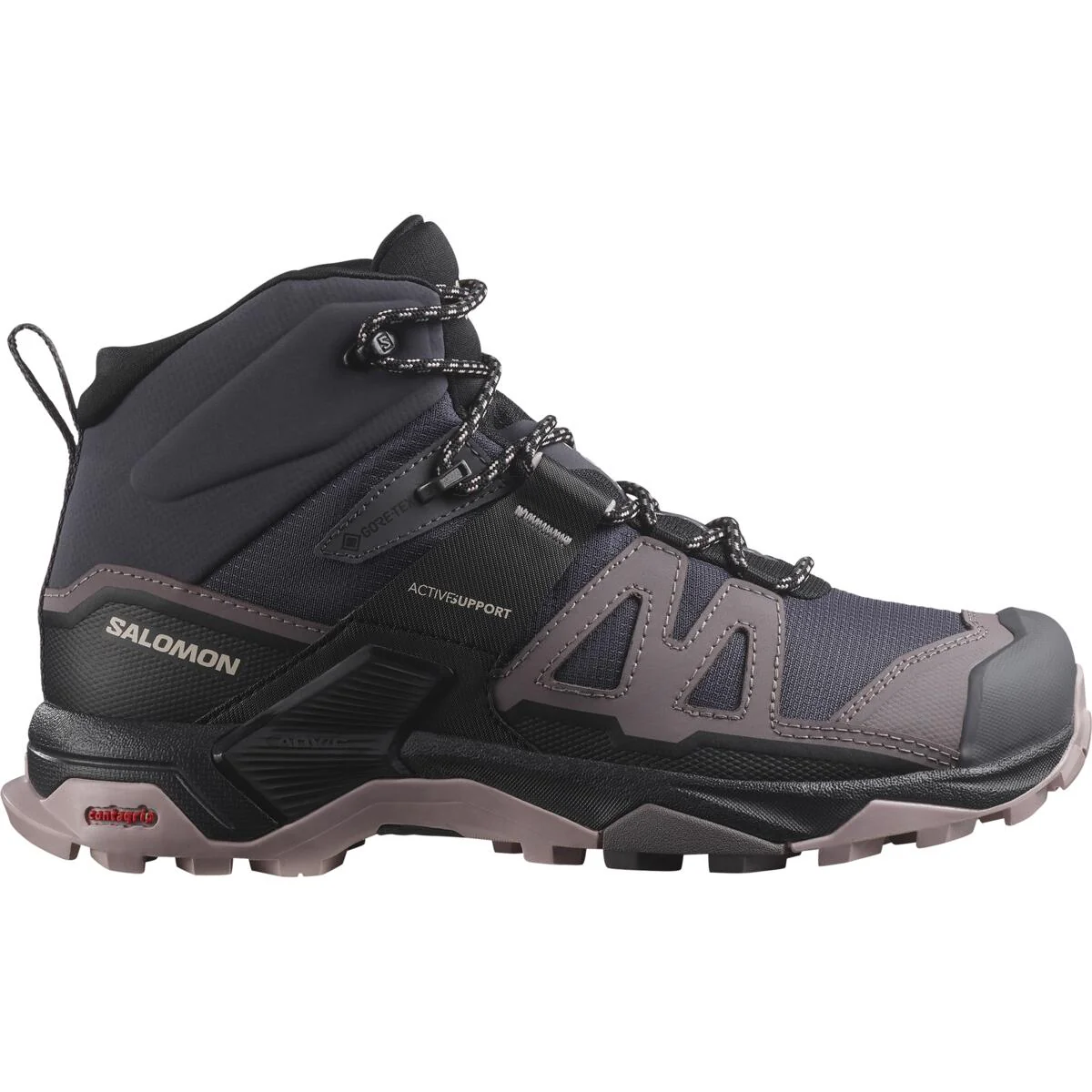 SALOMON X Ultra 4 Mid GTX W violet/black shoes - Image 2