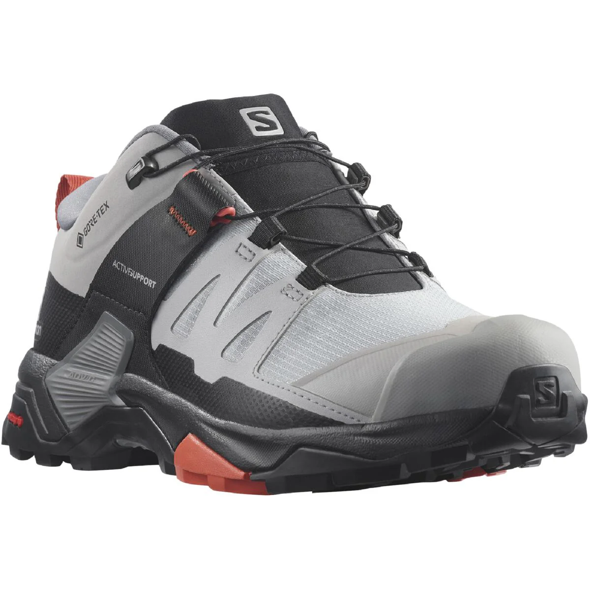 SALOMON X Ultra 4 Wide GTX W grey/black/red shoes