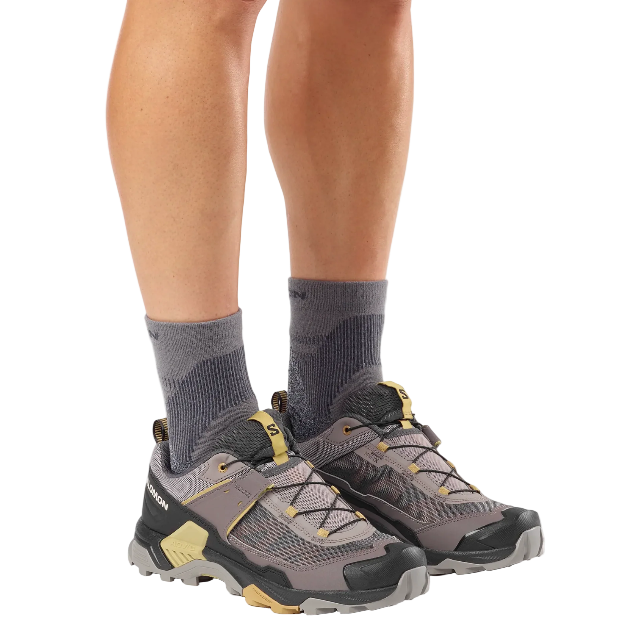 SALOMON X Ultra 5 cloudburst/black/willow shoes - Image 4