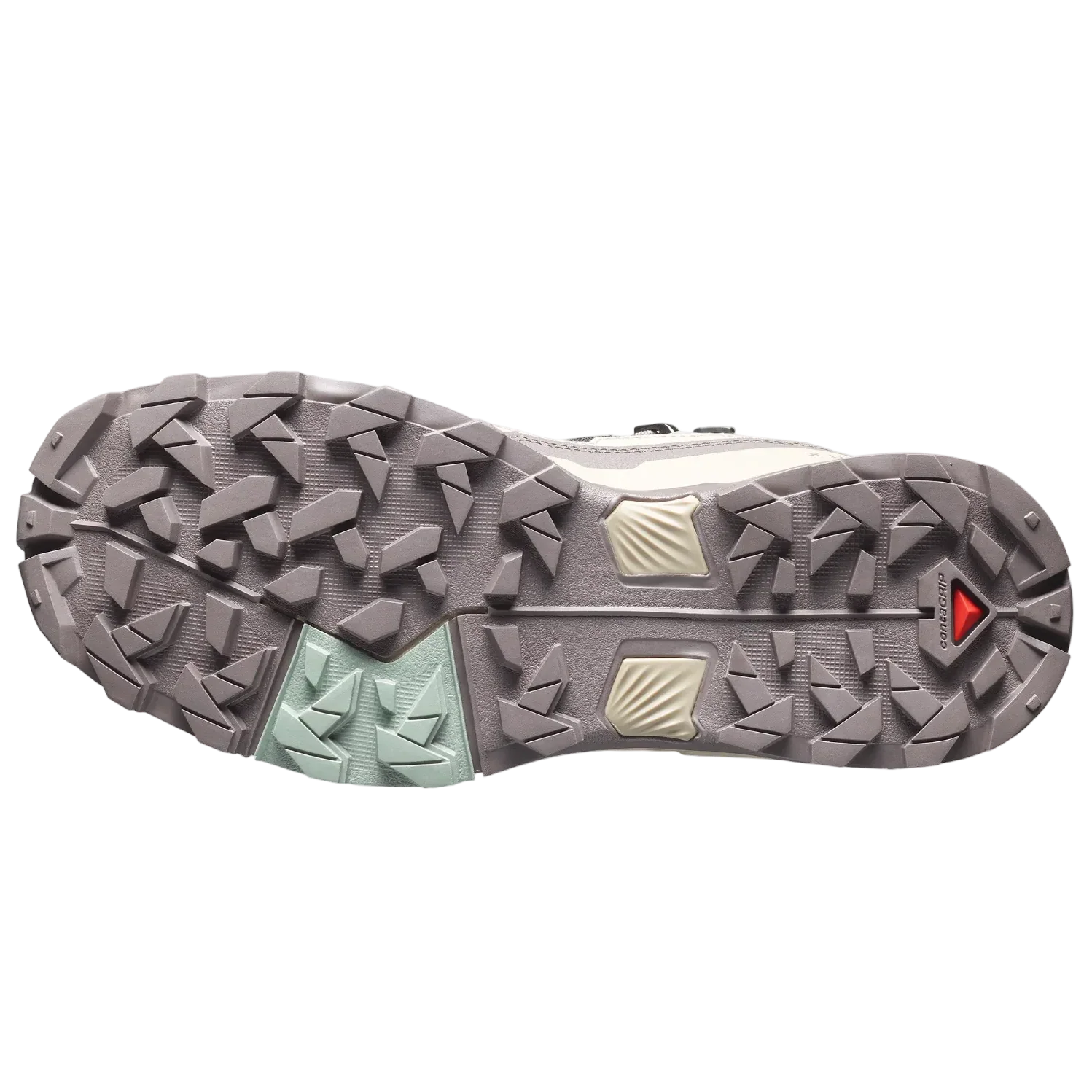 SALOMON X Ultra 5 Mid GTX W iron/desert tan/green milieu shoes - Image 7