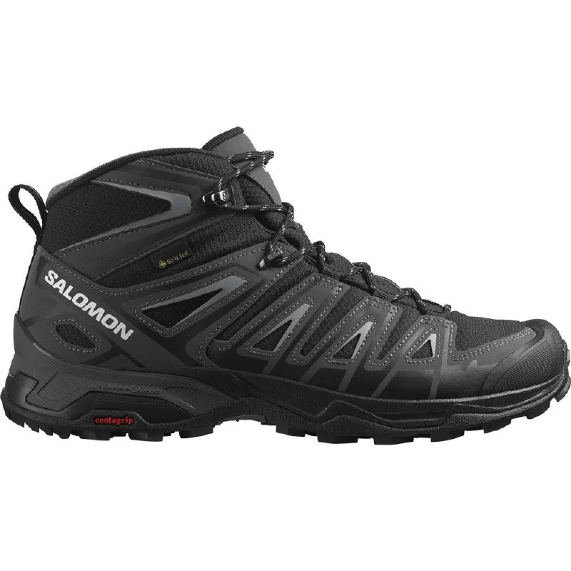 SALOMON X Ultra Pioneer Mid GTX black/grey shoes - Image 2