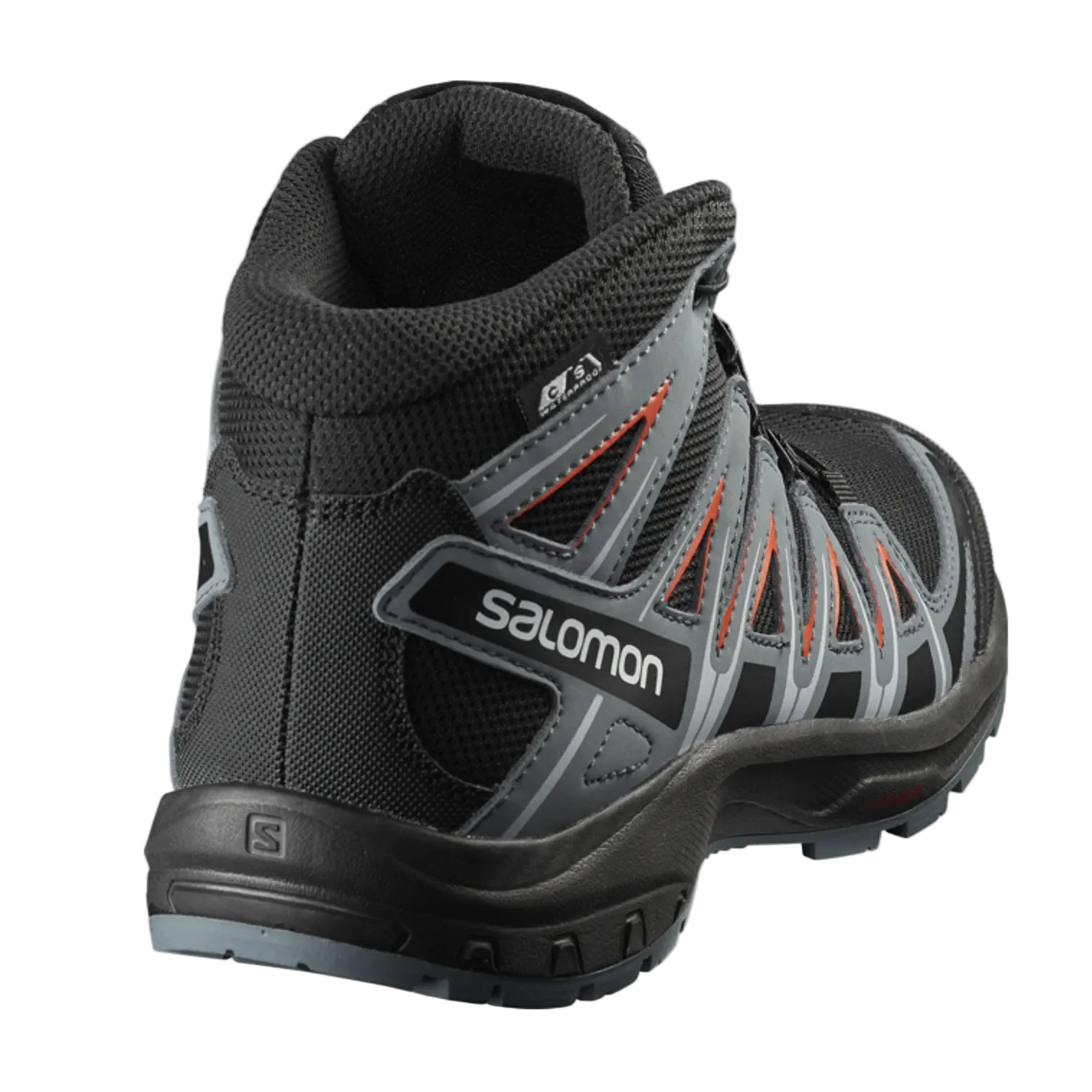 SALOMON XA Pro 3D Mid CSWP J black/grey/orange Upholstery - Image 3