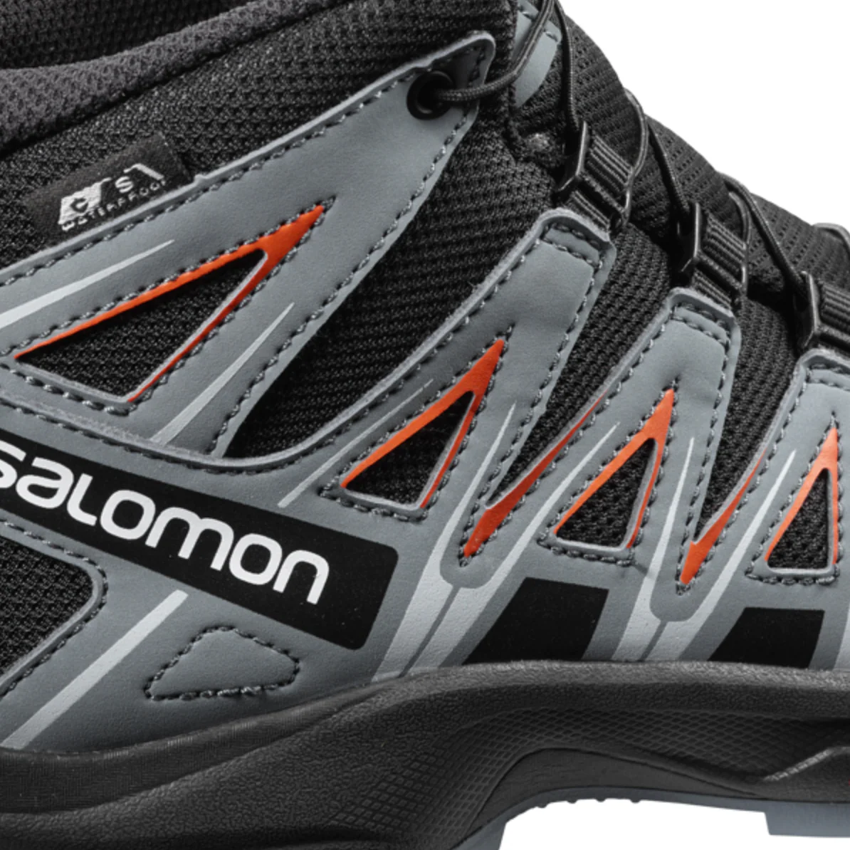 SALOMON XA Pro 3D Mid CSWP J black/grey/orange Upholstery - Image 5
