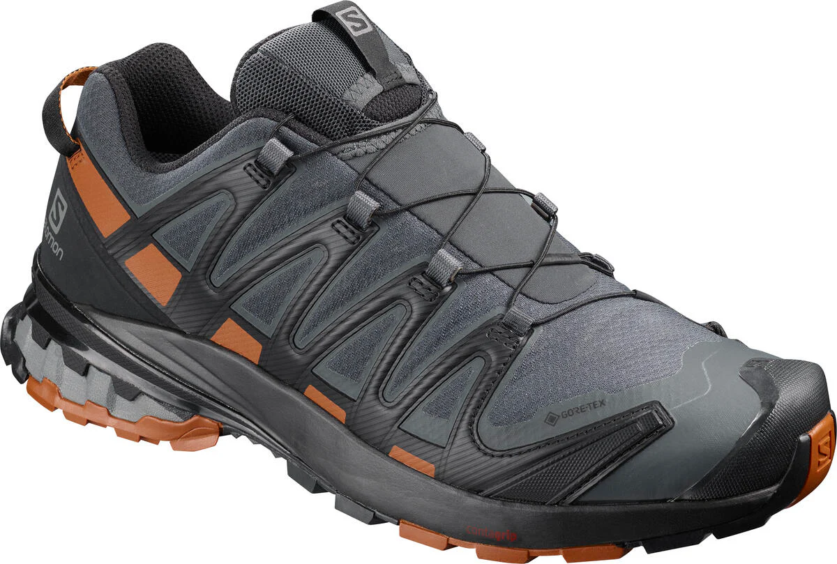SALOMON XA Pro 3D V8 GTX grey/black/orange shoes