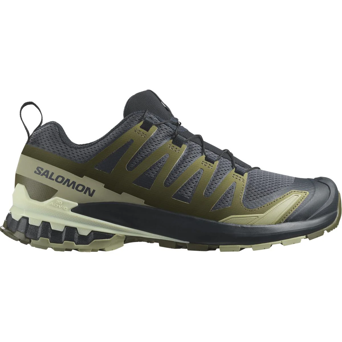SALOMON XA Pro 3D V9 dark blue/dark green shoes - Image 2